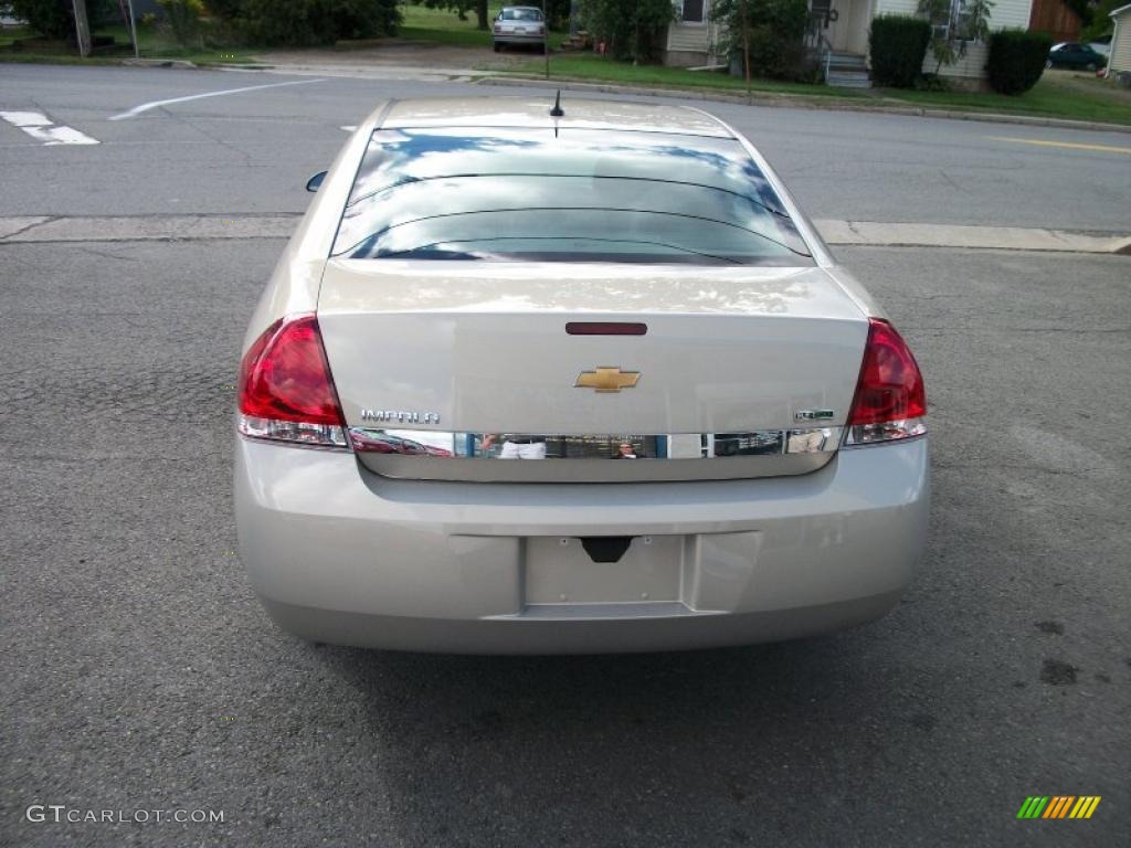 2011 Impala LS - Gold Mist Metallic / Ebony photo #3