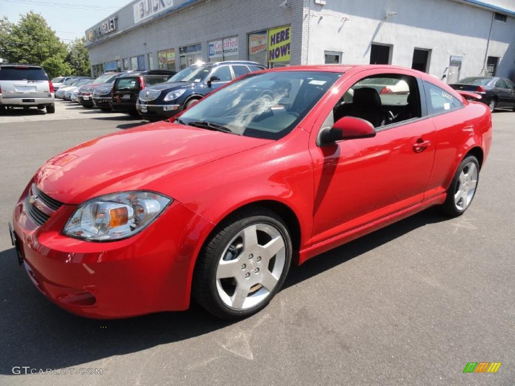 2010 Cobalt LT Coupe - Victory Red / Ebony photo #1