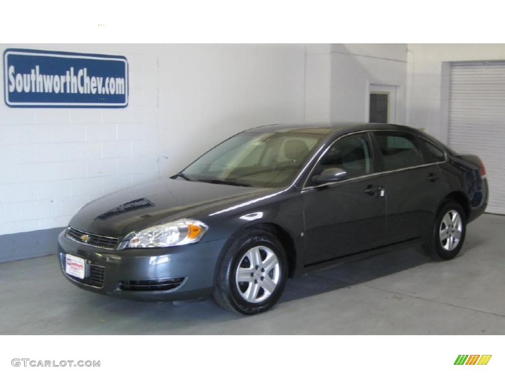 2010 Impala LS - Cyber Gray Metallic / Ebony photo #1