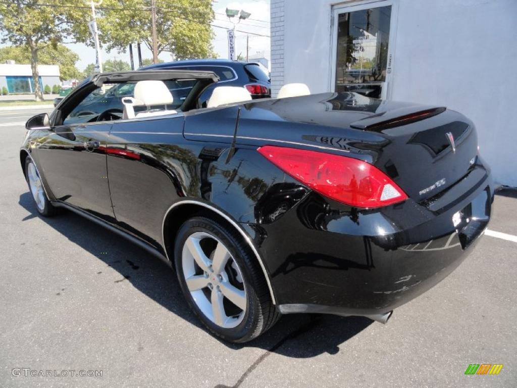 2007 G6 GT Convertible - Black / Light Taupe photo #5