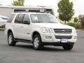 2008 White Suede Ford Explorer XLT 4x4  photo #10