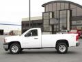 2008 Summit White GMC Sierra 1500 Regular Cab 4x4  photo #1