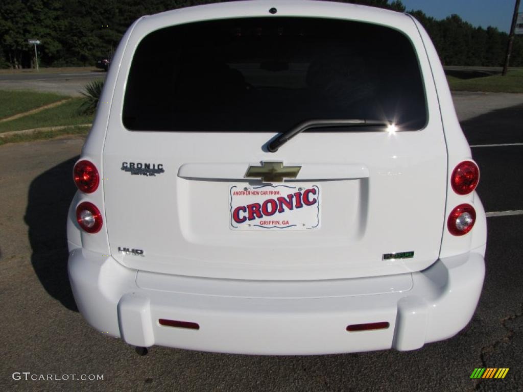 2011 HHR LS - Arctic Ice White / Ebony photo #6