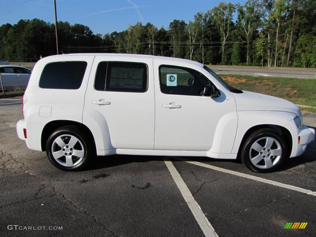 2011 HHR LS - Arctic Ice White / Ebony photo #7