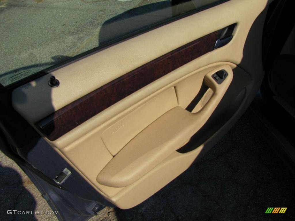 2003 3 Series 325i Sedan - Steel Blue Metallic / Sand photo #11