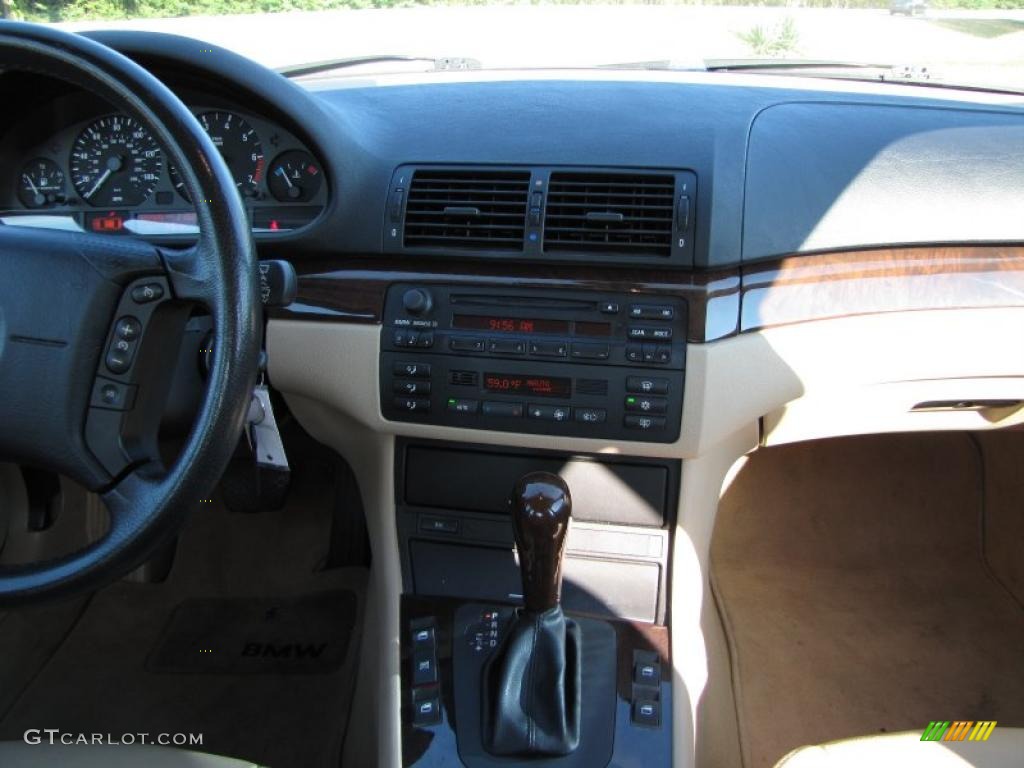 2003 3 Series 325i Sedan - Steel Blue Metallic / Sand photo #15