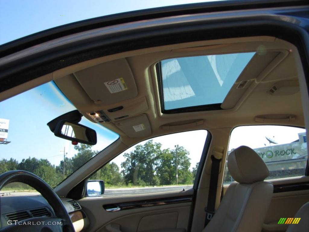 2003 3 Series 325i Sedan - Steel Blue Metallic / Sand photo #17