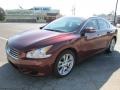 2010 Tuscan Sun Red Nissan Maxima 3.5 SV  photo #2