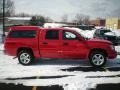 2007 Flame Red Dodge Dakota SLT Quad Cab 4x4  photo #14