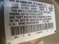 Mesa Beige Metallic - Odyssey EX-L Photo No. 21
