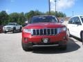 2011 Inferno Red Crystal Pearl Jeep Grand Cherokee Limited 4x4  photo #2