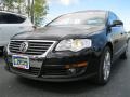 2007 Deep Black Volkswagen Passat 2.0T Wolfsburg Edition Sedan  photo #1