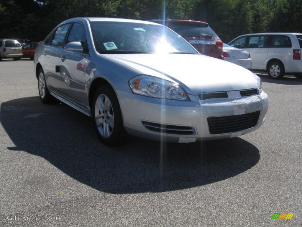 2011 Impala LS - Silver Ice Metallic / Ebony photo #2