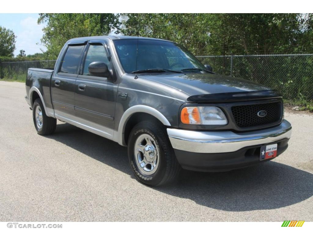 2003 F150 Lariat SuperCrew - Dark Shadow Grey Metallic / Medium Graphite Grey photo #1