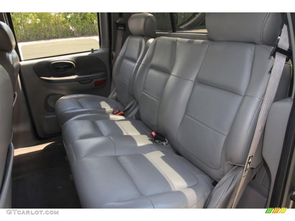 2003 F150 Lariat SuperCrew - Dark Shadow Grey Metallic / Medium Graphite Grey photo #6