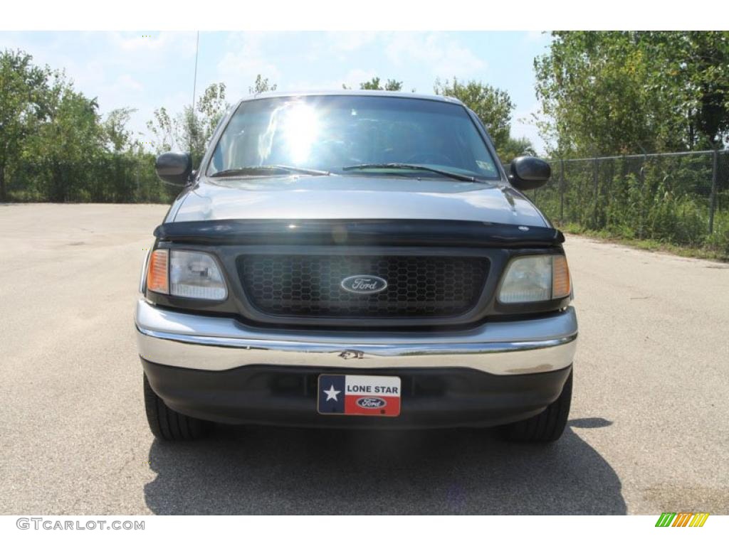 2003 F150 Lariat SuperCrew - Dark Shadow Grey Metallic / Medium Graphite Grey photo #9