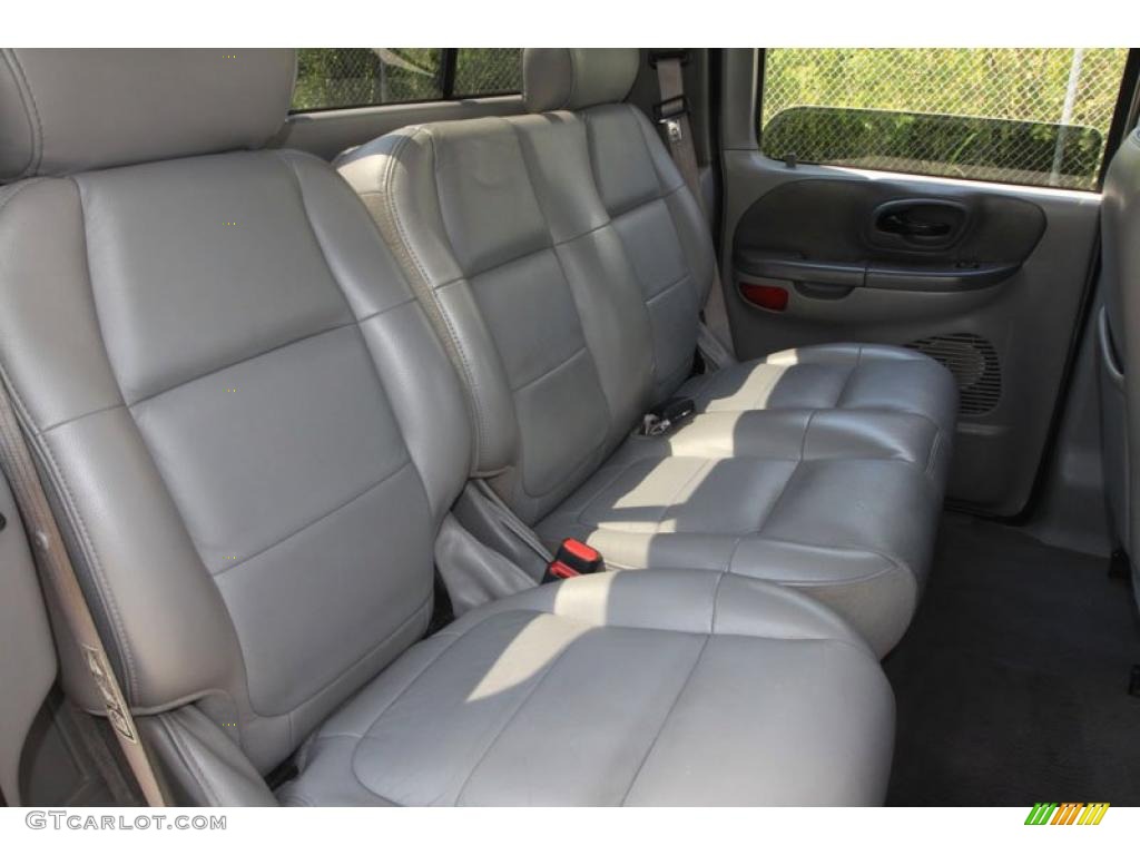 2003 F150 Lariat SuperCrew - Dark Shadow Grey Metallic / Medium Graphite Grey photo #27