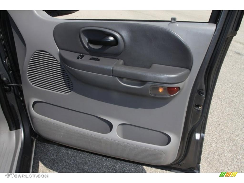 2003 F150 Lariat SuperCrew - Dark Shadow Grey Metallic / Medium Graphite Grey photo #28