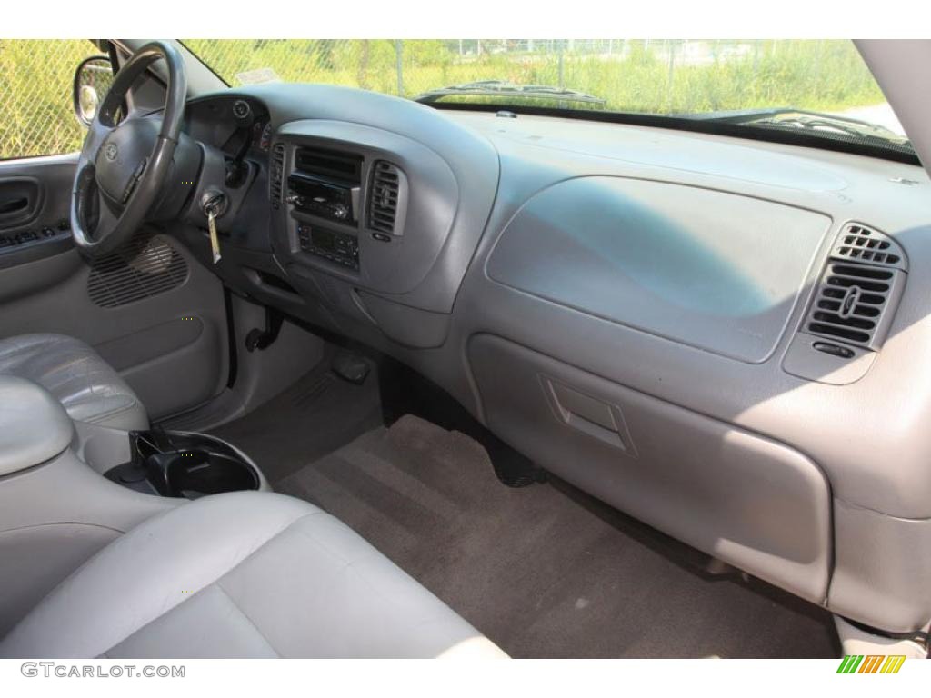 2003 F150 Lariat SuperCrew - Dark Shadow Grey Metallic / Medium Graphite Grey photo #29
