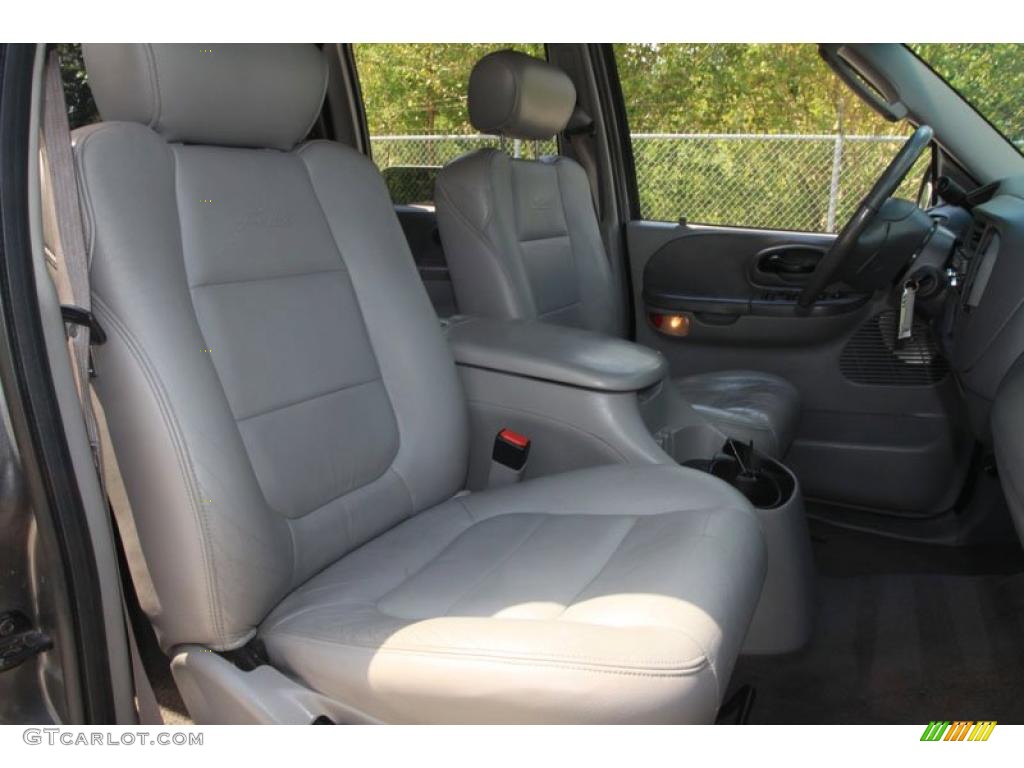 2003 F150 Lariat SuperCrew - Dark Shadow Grey Metallic / Medium Graphite Grey photo #30