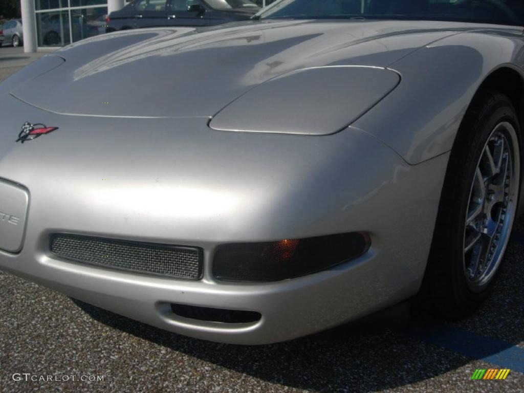 2004 Corvette Z06 - Machine Silver Metallic / Black photo #8