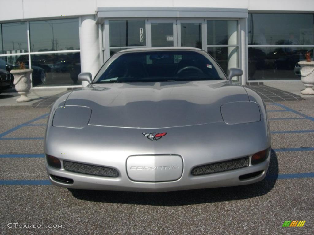 2004 Corvette Z06 - Machine Silver Metallic / Black photo #11