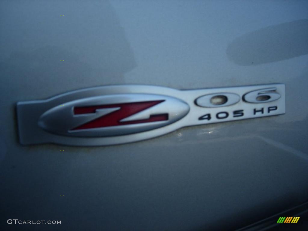2004 Corvette Z06 - Machine Silver Metallic / Black photo #32