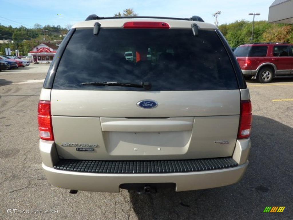 2005 Explorer Limited 4x4 - Pueblo Gold Metallic / Graphite photo #3