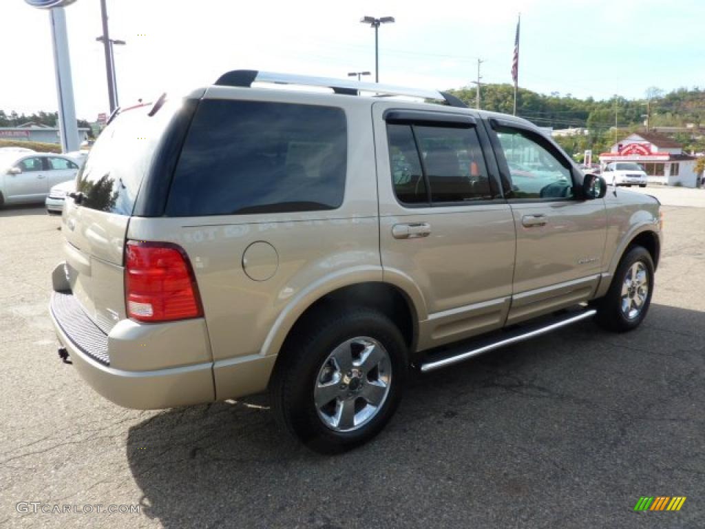 2005 Explorer Limited 4x4 - Pueblo Gold Metallic / Graphite photo #4