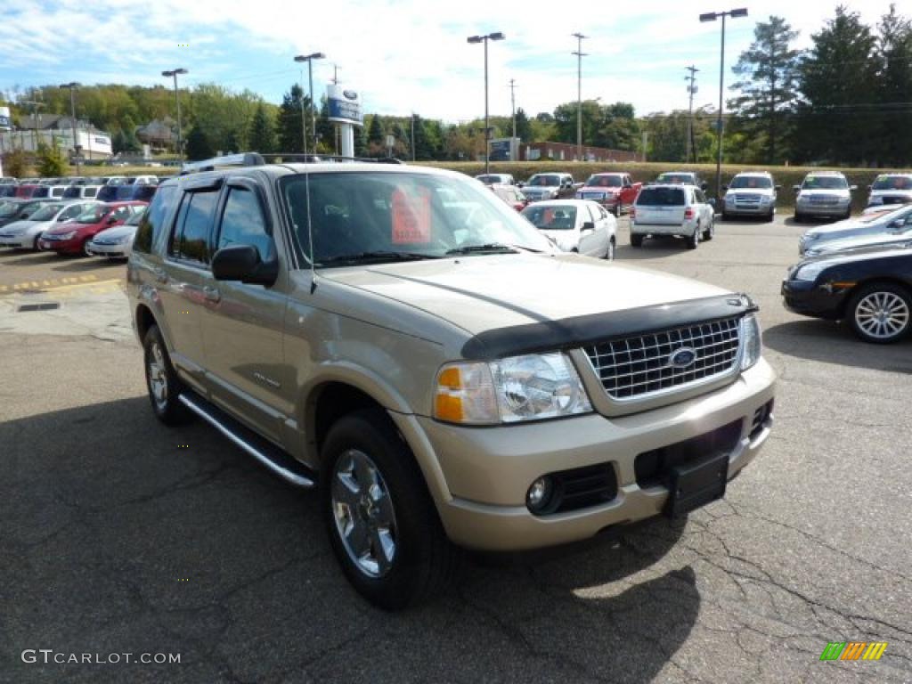 2005 Explorer Limited 4x4 - Pueblo Gold Metallic / Graphite photo #6