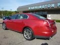 2009 Sangria Red Metallic Lincoln MKS AWD Sedan  photo #2