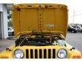 2001 Solar Yellow Jeep Wrangler Sport 4x4  photo #23