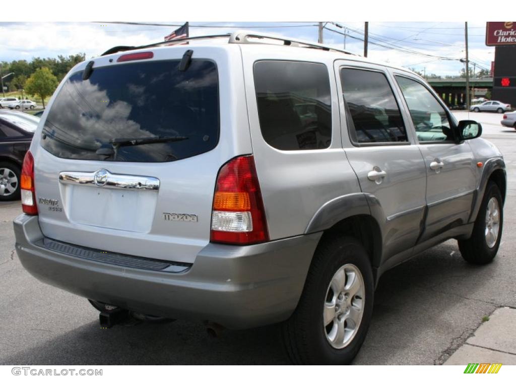 2001 Tribute LX V6 4WD - Platinum Metallic / Gray photo #2