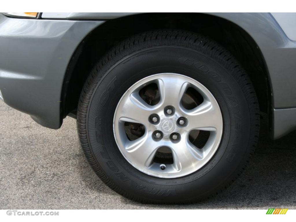 2001 Tribute LX V6 4WD - Platinum Metallic / Gray photo #8