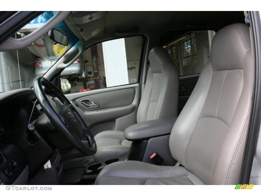 2001 Tribute LX V6 4WD - Platinum Metallic / Gray photo #20