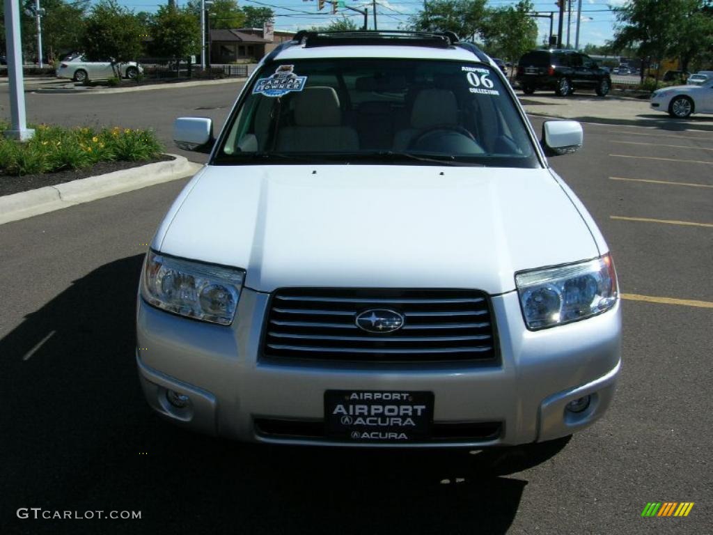 2006 Forester 2.5 X L.L.Bean Edition - Aspen White / Desert Beige photo #2