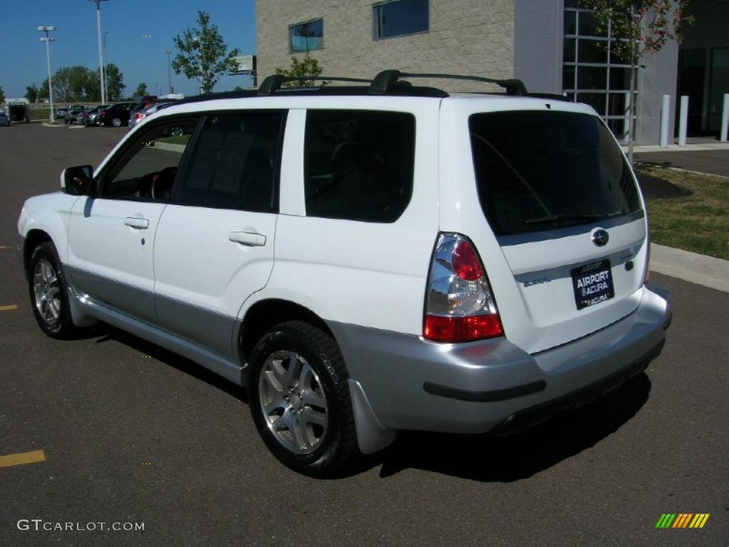 2006 Forester 2.5 X L.L.Bean Edition - Aspen White / Desert Beige photo #7