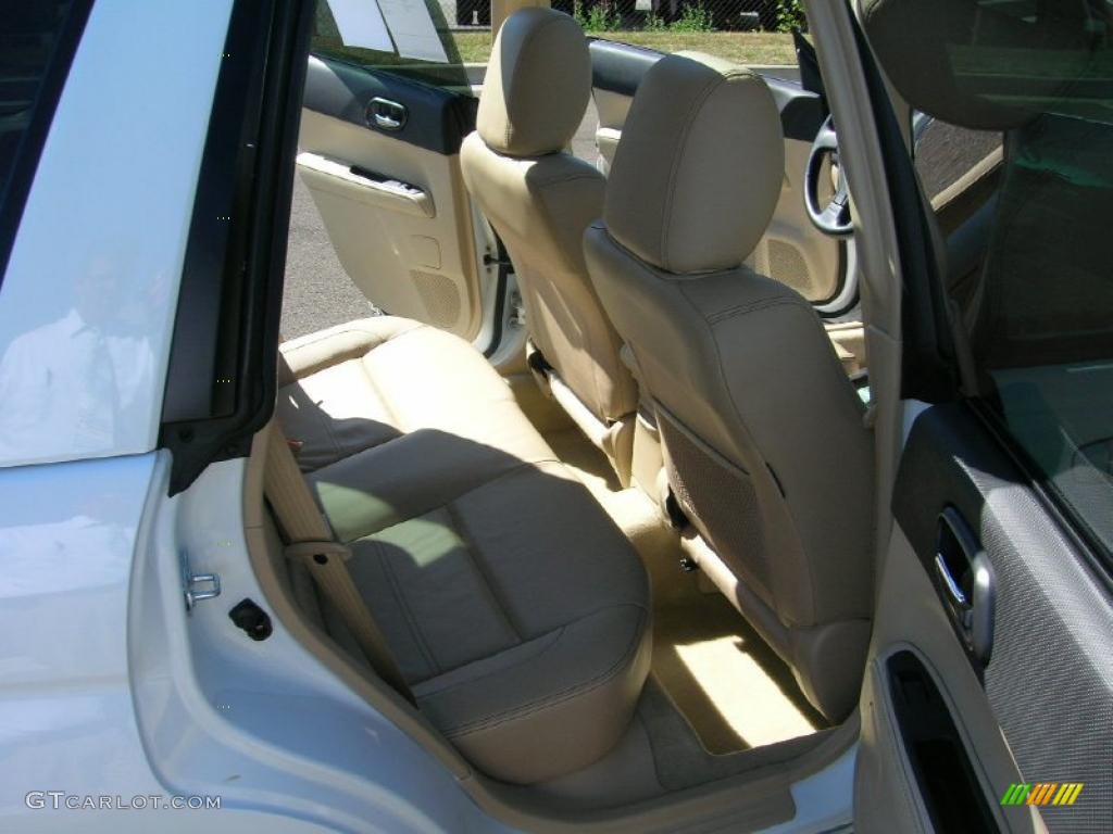 2006 Forester 2.5 X L.L.Bean Edition - Aspen White / Desert Beige photo #11