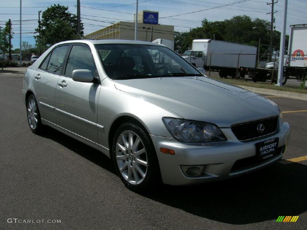 2005 IS 300 - Millenium Silver Metallic / Black photo #3