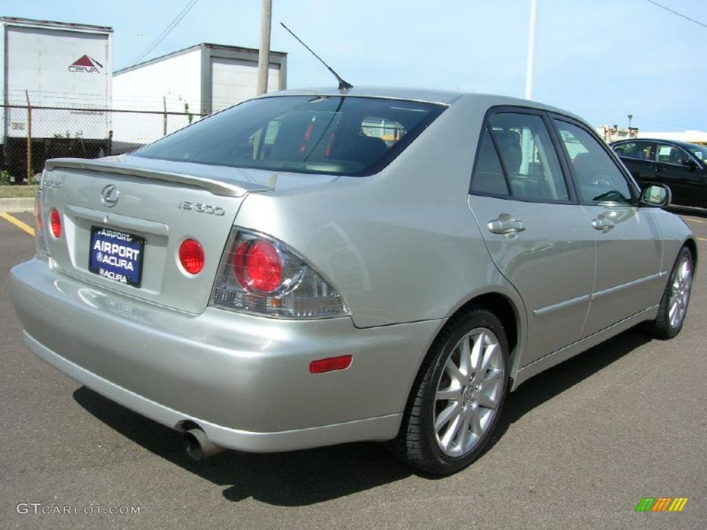 2005 IS 300 - Millenium Silver Metallic / Black photo #5