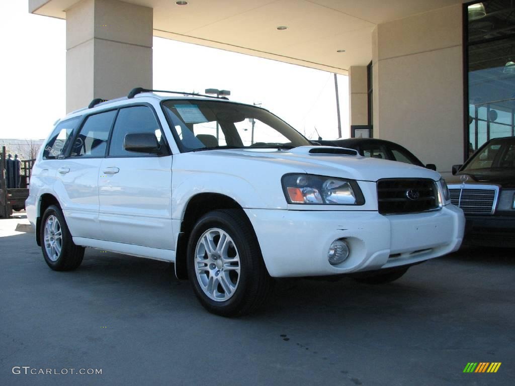 2004 Aspen White Subaru Forester 2 5 Xt 3641774 Gtcarlot