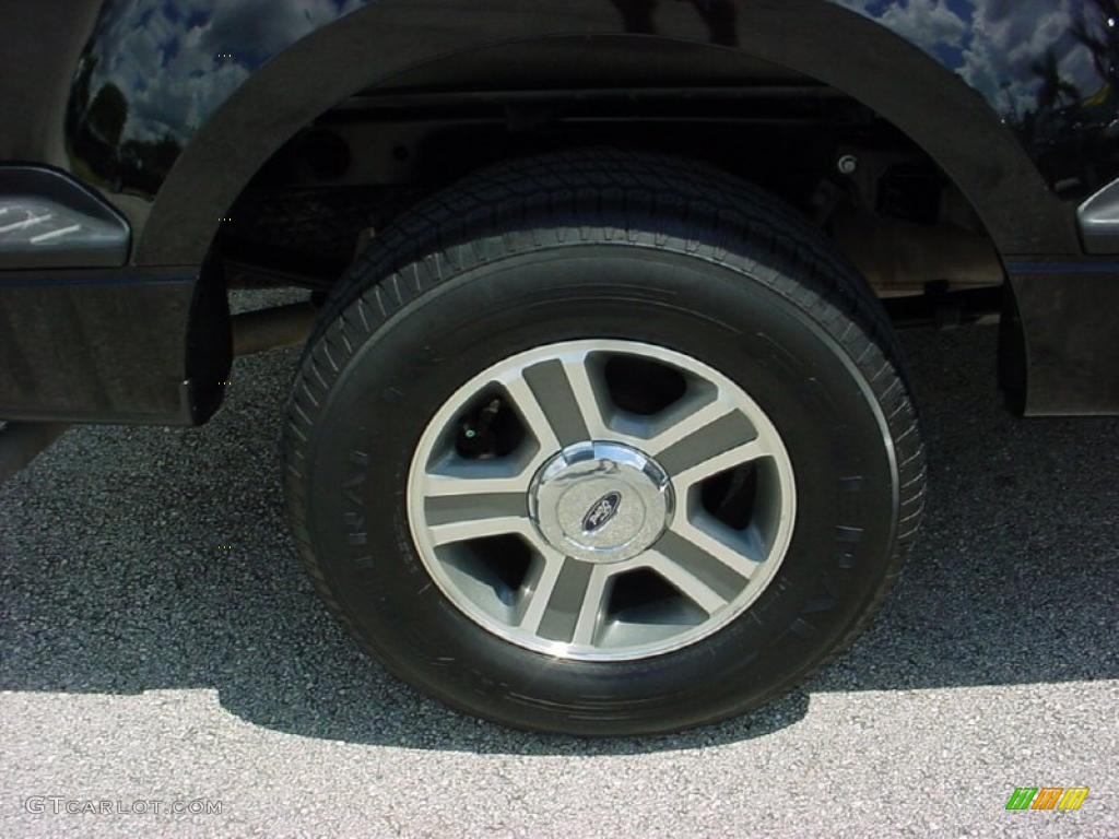 2006 F150 XLT Regular Cab - Black / Medium/Dark Flint photo #4