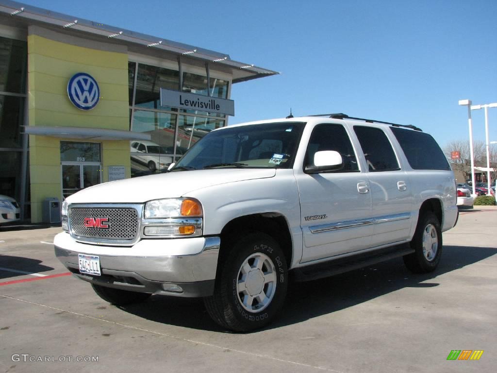 2004 Yukon XL 1500 SLE - Summit White / Pewter/Dark Pewter photo #1