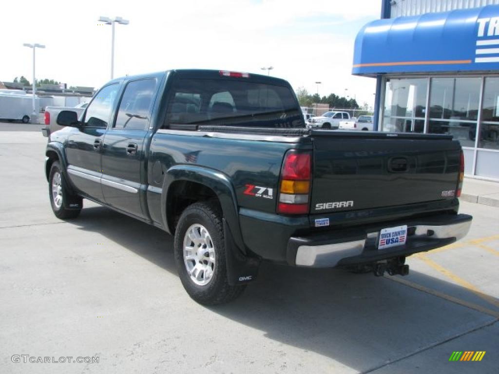 2006 Sierra 1500 SLT Crew Cab 4x4 - Polo Green Metallic / Neutral photo #3