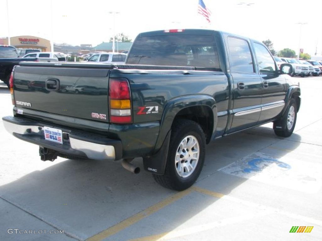 2006 Sierra 1500 SLT Crew Cab 4x4 - Polo Green Metallic / Neutral photo #17