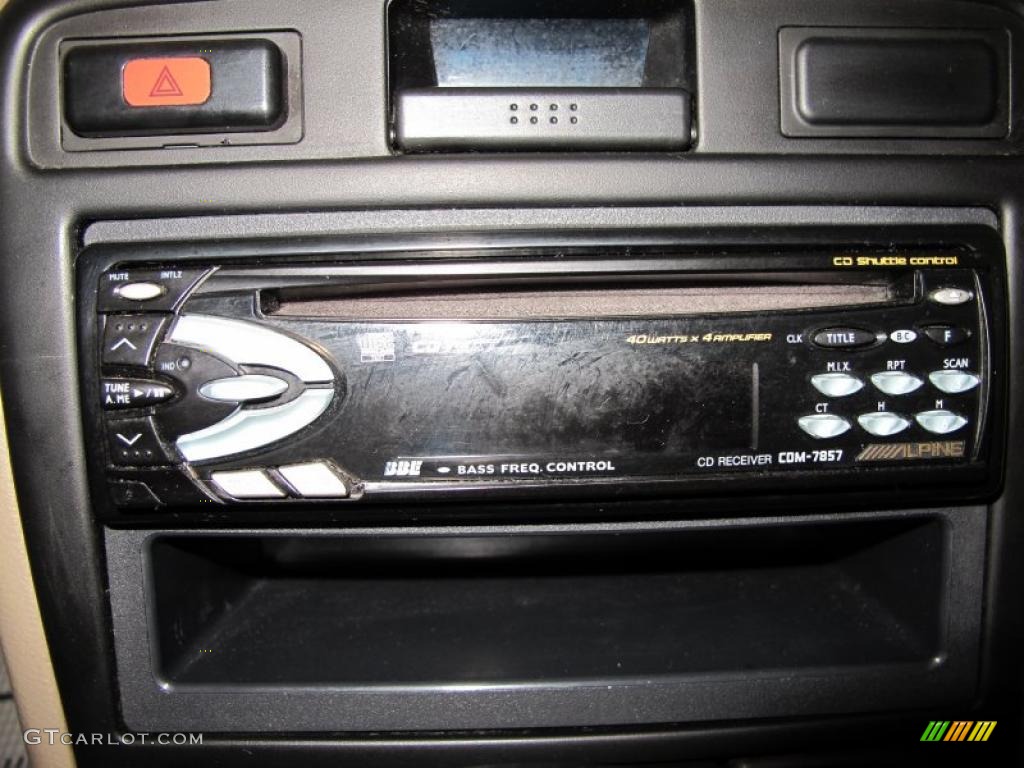 1996 Accord EX Sedan - Dark Eucalyptus Green Pearl Metallic / Beige photo #18