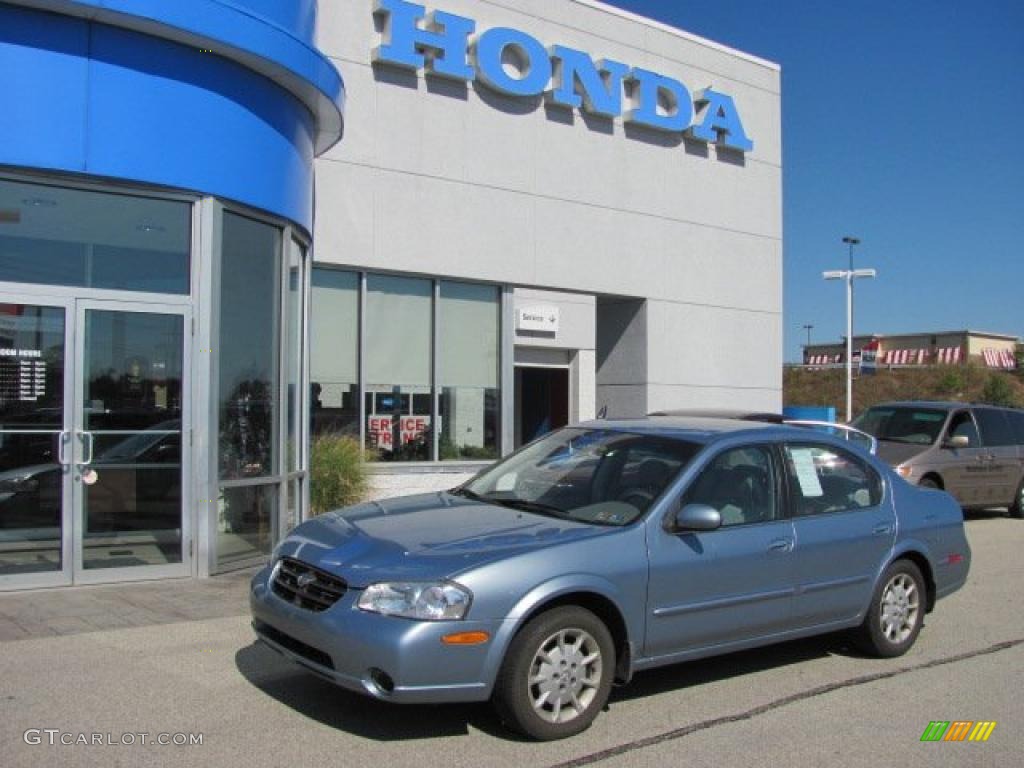 2000 Maxima GXE - Satin Blue Pearl / Frost photo #1