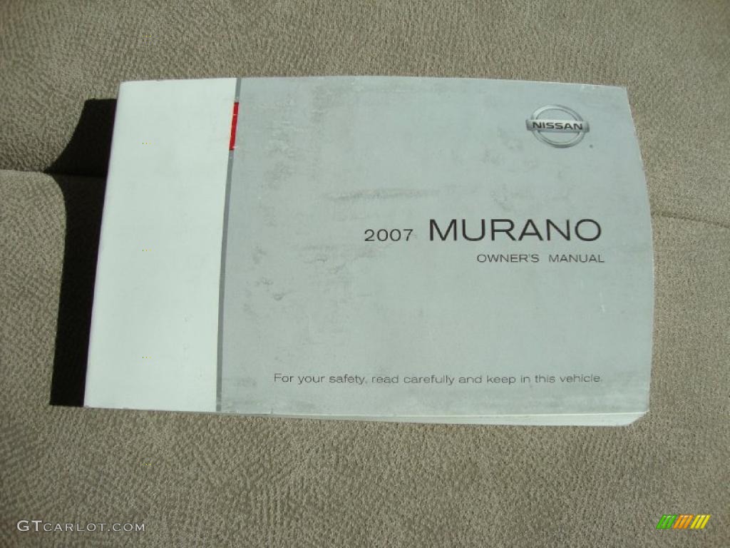 2007 Murano S AWD - Glacier Pearl White / Cafe Latte photo #21