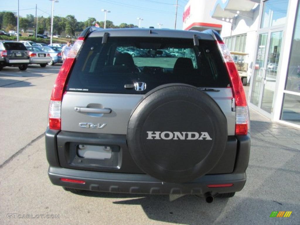 2005 CR-V EX 4WD - Pewter Pearl / Black photo #7