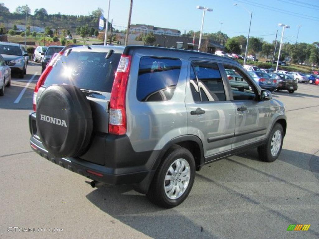 2005 CR-V EX 4WD - Pewter Pearl / Black photo #8